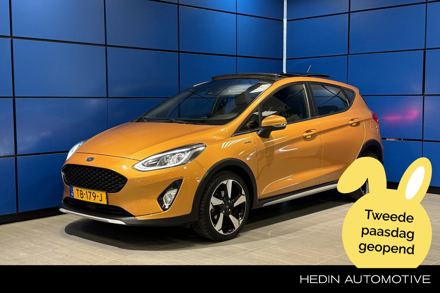 Ford Fiesta - 1.0 EcoBoost 100PK Active First Edition | Panorama dak - AutoWereld.nl