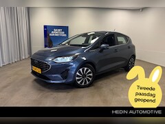 Ford Fiesta - 1.0 EcoBoost Hybrid Titanium Automaat | Adaptive Cruise | CarPlay/Android Auto | Parkeerse