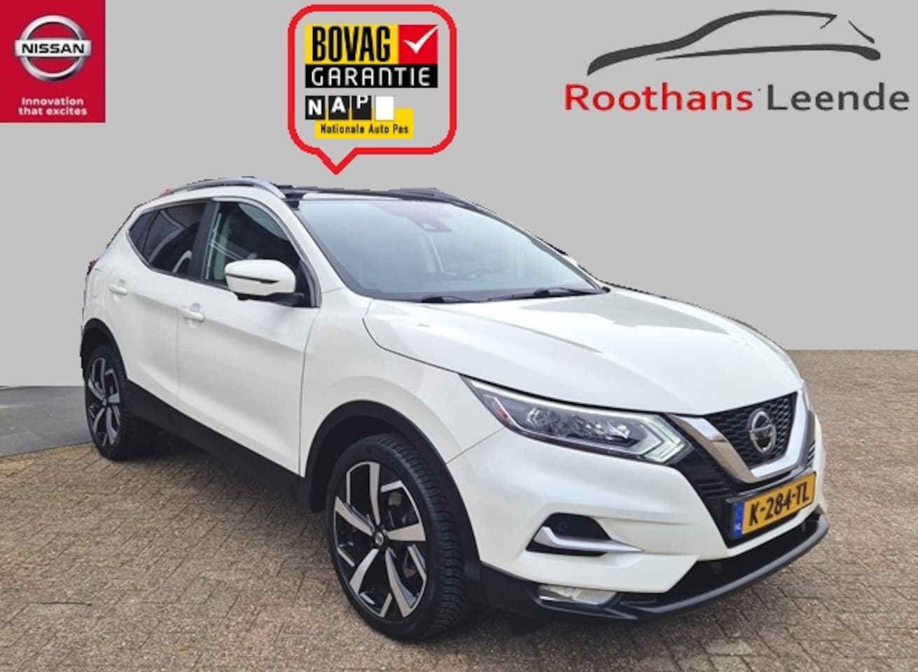Nissan Qashqai - 1.3 160PK DIG-Tutbo DCT-A/T Tekna - Glass - Premium Edition - AutoWereld.nl