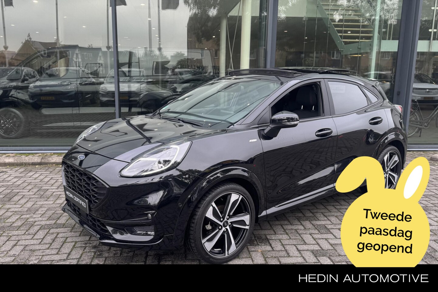 Ford Puma - 1.0 EcoBoost Hybrid 155pk ST-Line X | Pano | Full led | 19inch | Stoel, stuur & voorruitve - AutoWereld.nl