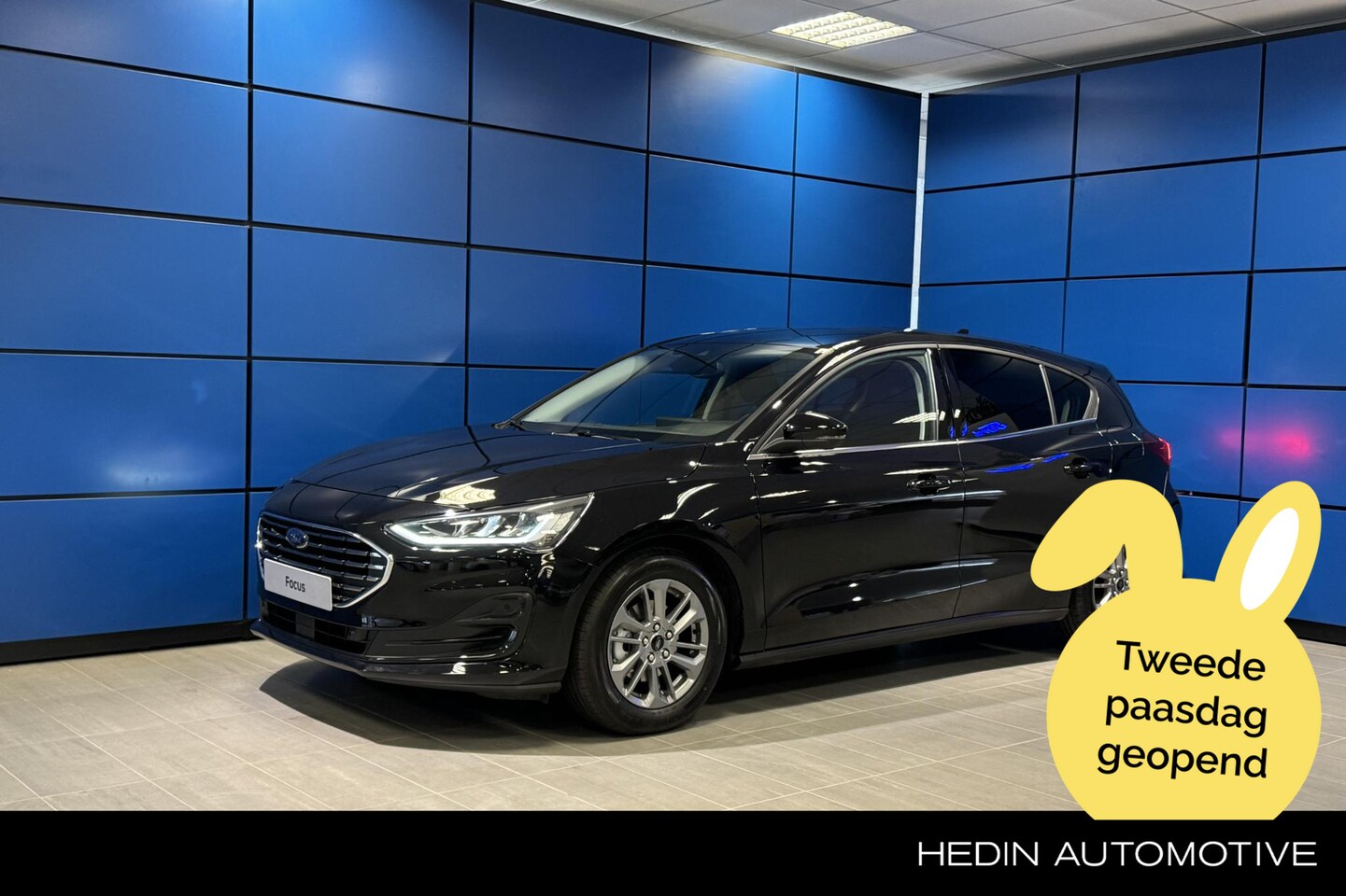 Ford Focus - 1.0 EcoBoost Hybrid Titanium €6195,- voordeel! Privacy glas, climate control, Apple Carpla - AutoWereld.nl