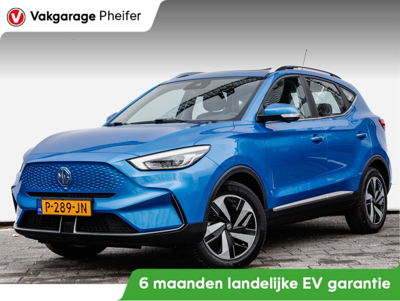 MG ZS - Standard Range Luxury 50 kWh Panoramdak/ Leer/ 17" Lmv/ Stoelverwarming/ Adapt. cruise/ Ca - AutoWereld.nl