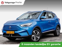 MG ZS - EV Standard Range Luxury 50 kWh SOH 91% Panoramdak/ Leer/ 17" Lmv/ Stoelverwarming/ Adapt.
