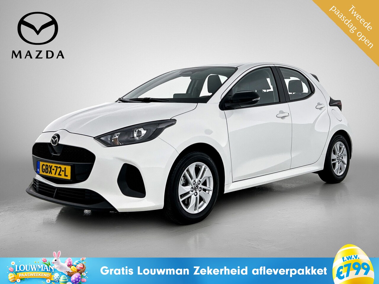 Mazda 2 Hybrid - 1.5 Centre-line Camera | Climate control | Stoelverwarming Mazda-paasweekend - AutoWereld.nl