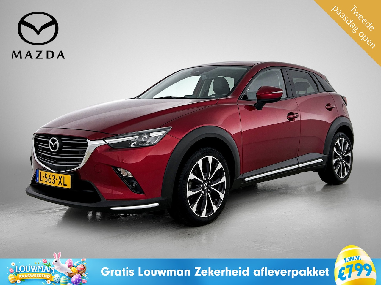 Mazda CX-3 - 2.0 SkyActiv-G 120 GT-M | Trekhaak | Camera | stoelverwarming | Mazda-paasweekend - AutoWereld.nl