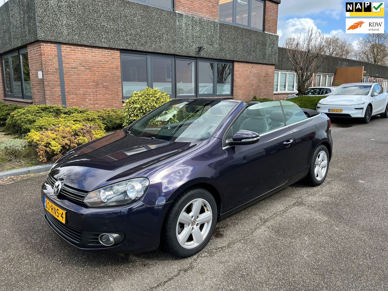 Volkswagen Golf Cabriolet - 1.2 TSI BlueMotion Cabrio Boekjes Navi N.A.P - AutoWereld.nl