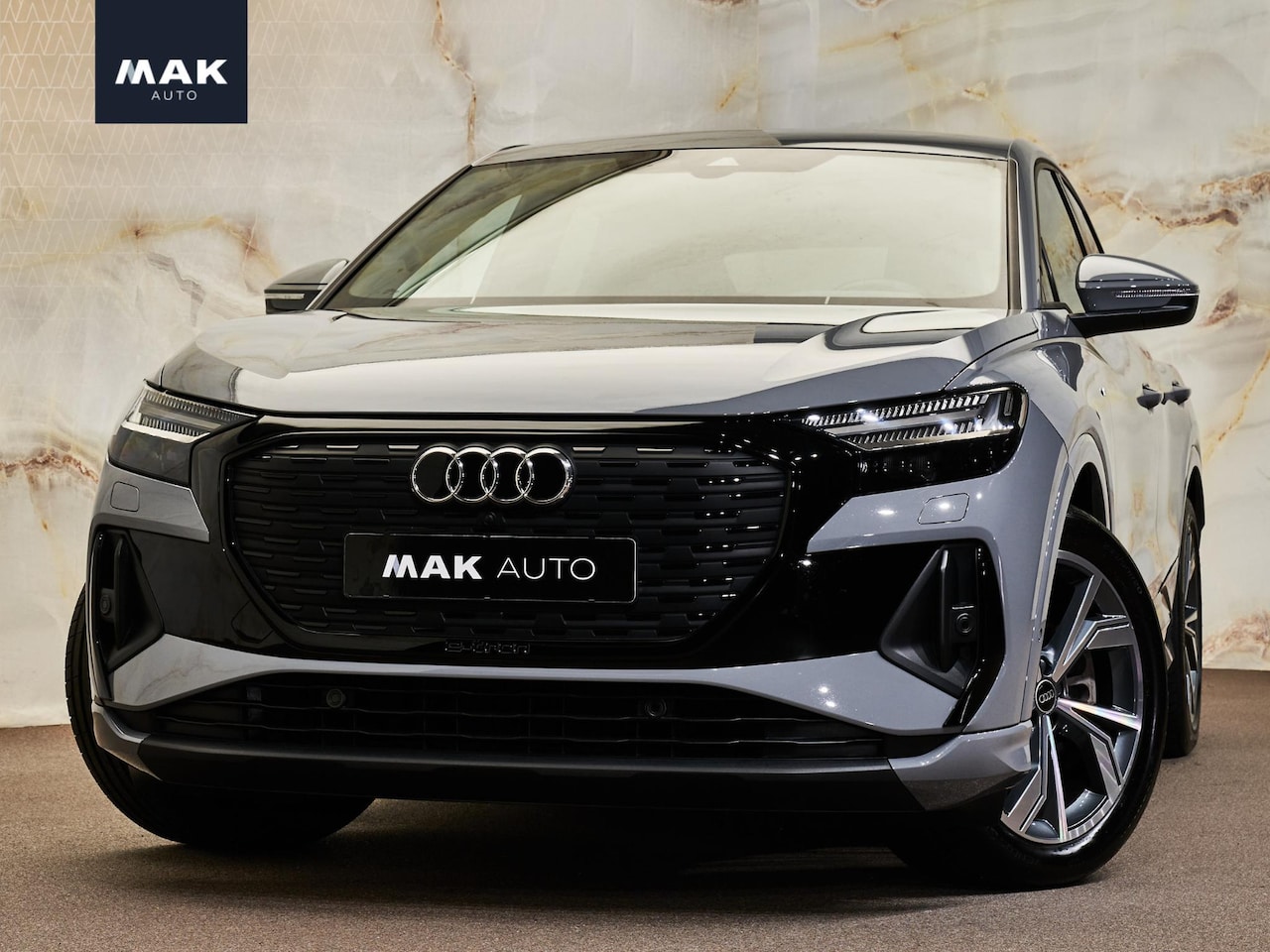 Audi Q4 Sportback e-tron - 40 S Edition, NL auto, S sportstoelen, matrix-LED, 21", assistentiepakket plus, privacy - AutoWereld.nl