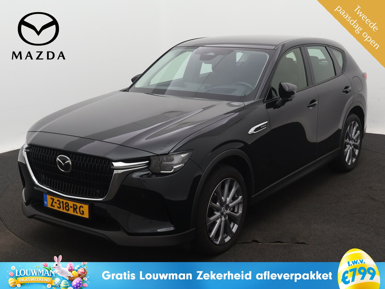 Mazda CX-60 - 2.5 e-SkyActiv PHEV Exclusive-Line | Navigatie | Driver Assistance & Convenience Pack | El - AutoWereld.nl