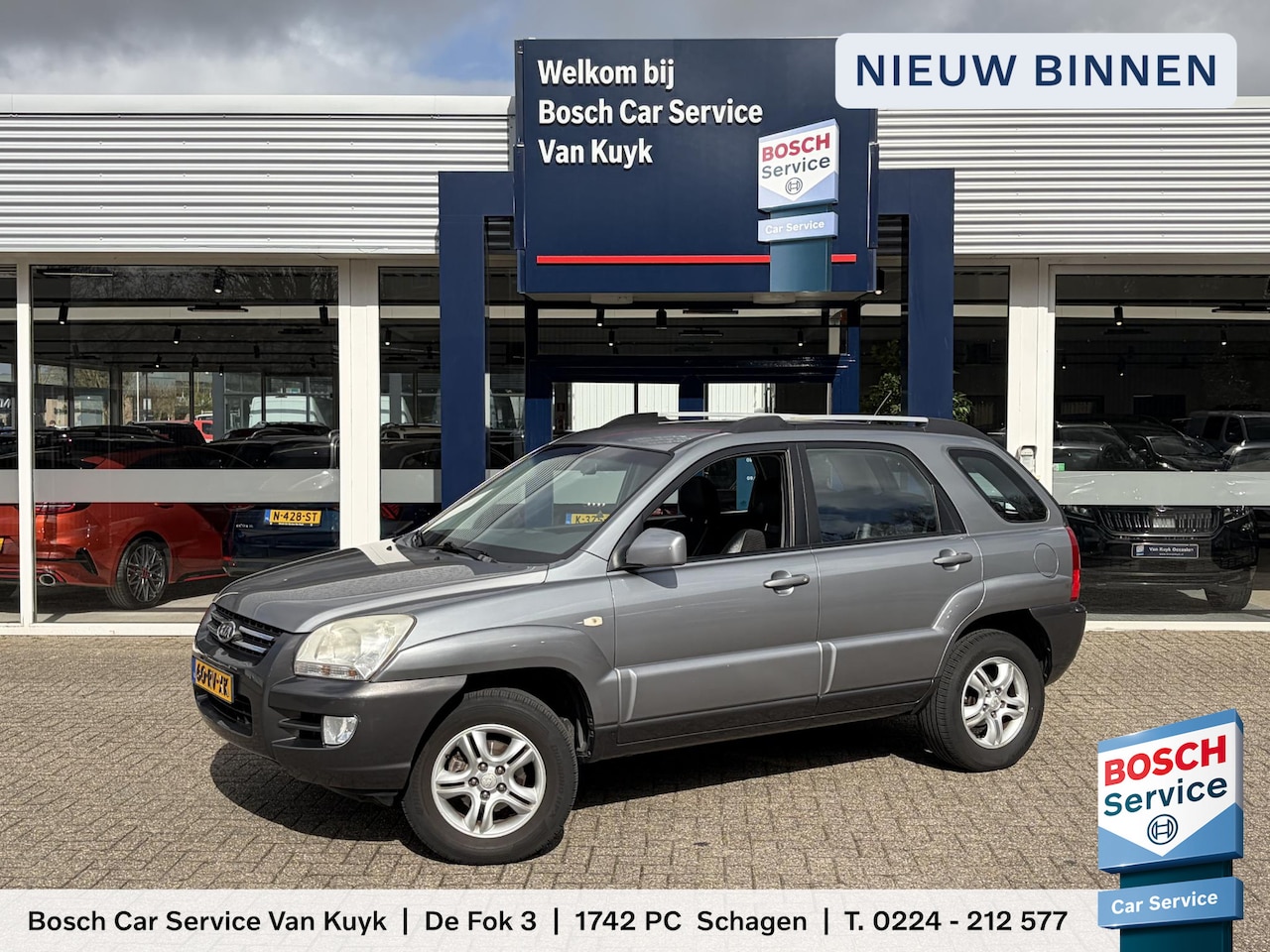 Kia Sportage - 2.0 CVVT Executive / NL-Auto / Cruise-Control / Climate-Control / Radio / Elektr.-Ramen / - AutoWereld.nl