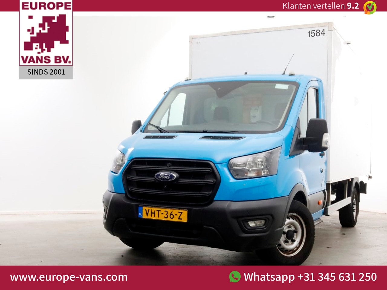 Ford Transit - 350 2.0 TDCI 130pk E6 Bakwagen met achterdeuren 2-Persoons 12-2020 - AutoWereld.nl