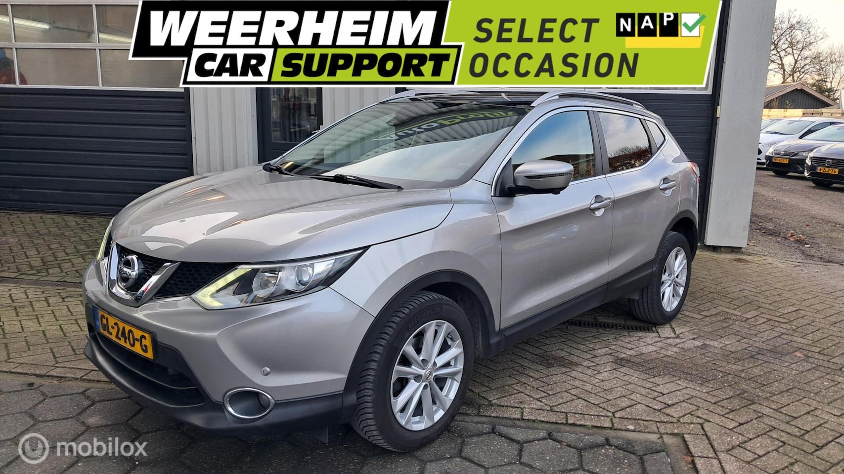Nissan Qashqai - 1.2 Connect Edition Pano|Automaat|Cruise - AutoWereld.nl