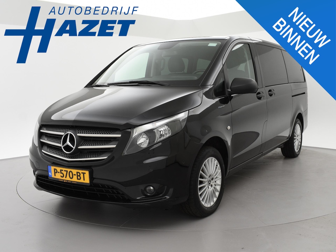 Mercedes-Benz eVito Tourer - PRO L2 7-PERS. *MARGE* + 2 ELEKTR. SCHUIFDEUREN | LEDER | STOELVERW. | CAMERA | NAVIGATIE - AutoWereld.nl