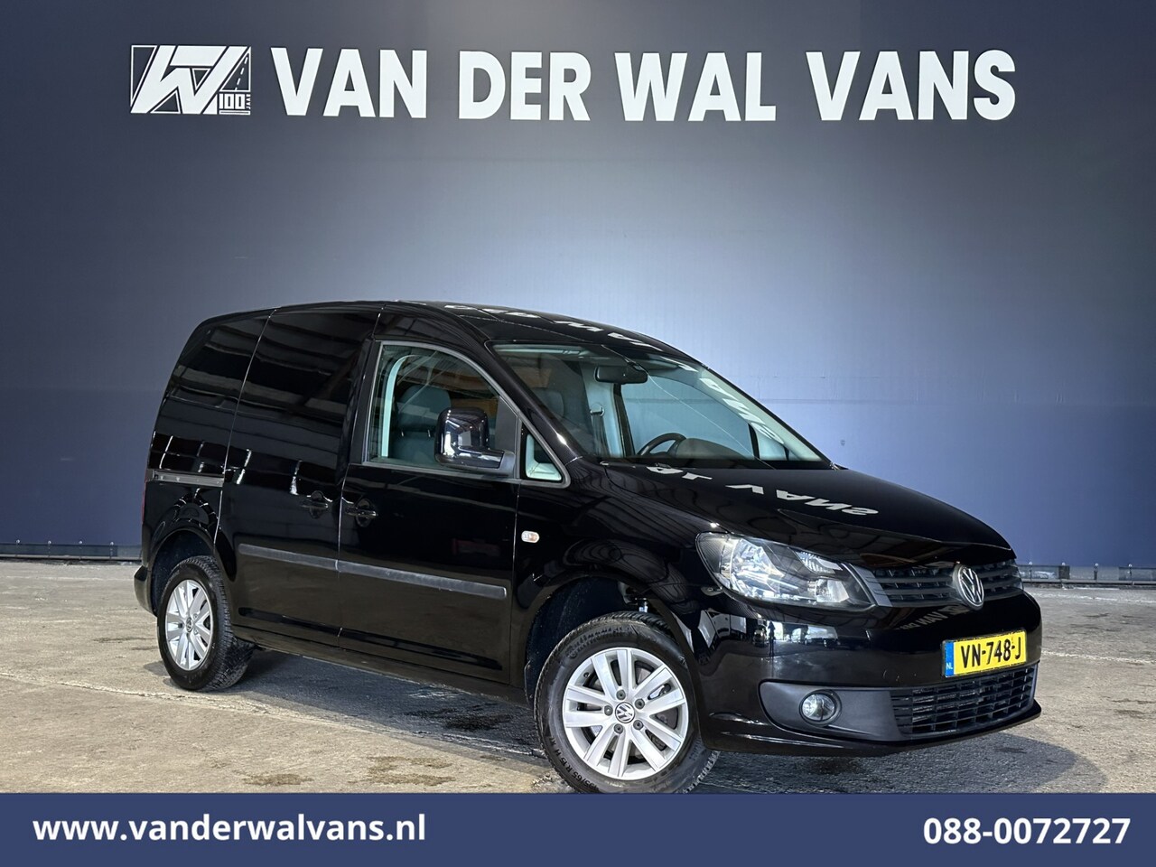 Volkswagen Caddy - 1.6 TDI 102pk L1H1 Airco | Navigatie | Cruisecontrol | LM-velgen | Bumpers in kleur | 1500 - AutoWereld.nl