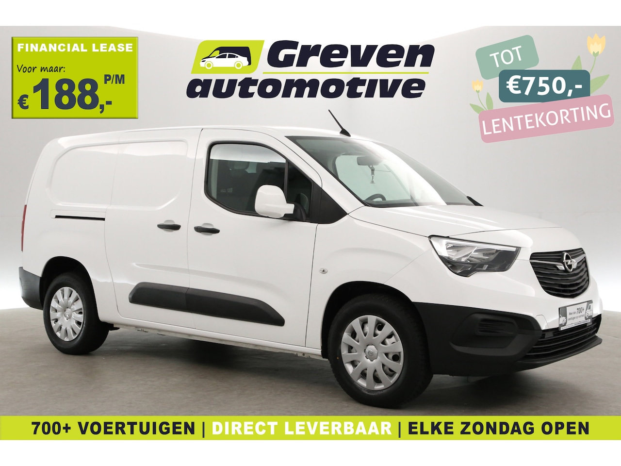 Opel Combo - 1.5D Lang | 102PK | 3 Zits | Airco | Cruise | Parkeersens. - AutoWereld.nl