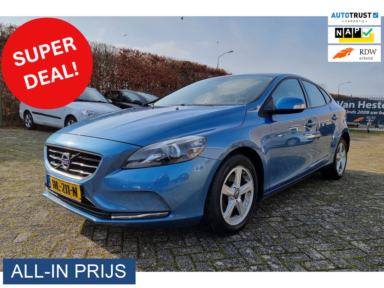 Volvo V40 - 1.6 T2 Momentum ✅NETTE AUTO! ✅TREKHAAK - AutoWereld.nl
