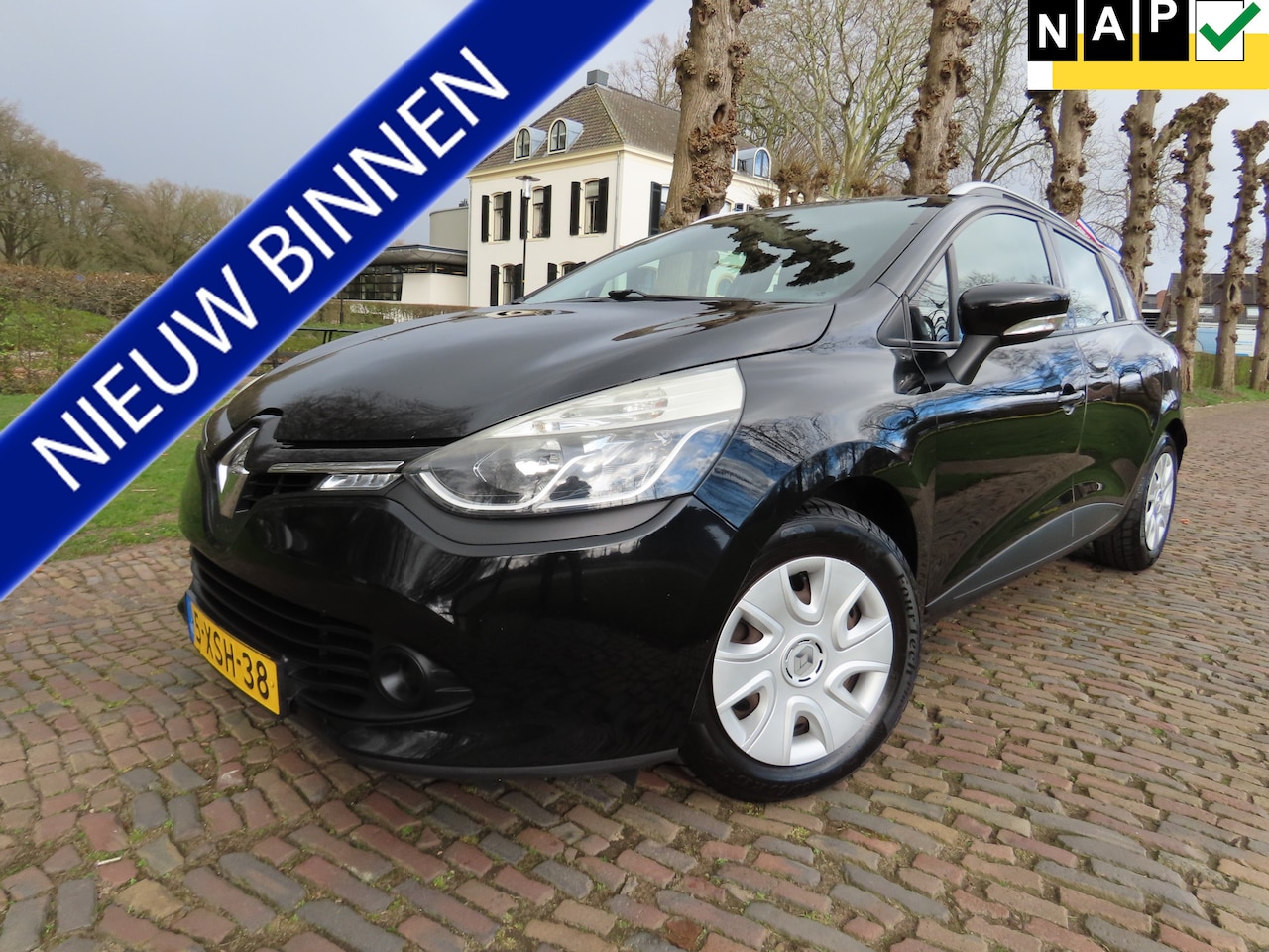 Renault Clio Estate - 1.5 dCi ECO Expression Airco Cruisecontrol Pdc Trekhaak ***Distributieriem Nieuw*** - AutoWereld.nl