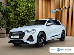 Audi e-tron - 50 quattro Launch edition Black 71 kWh | Luchtvering | Trekhaak | Schuifdak | Adaptive Cru