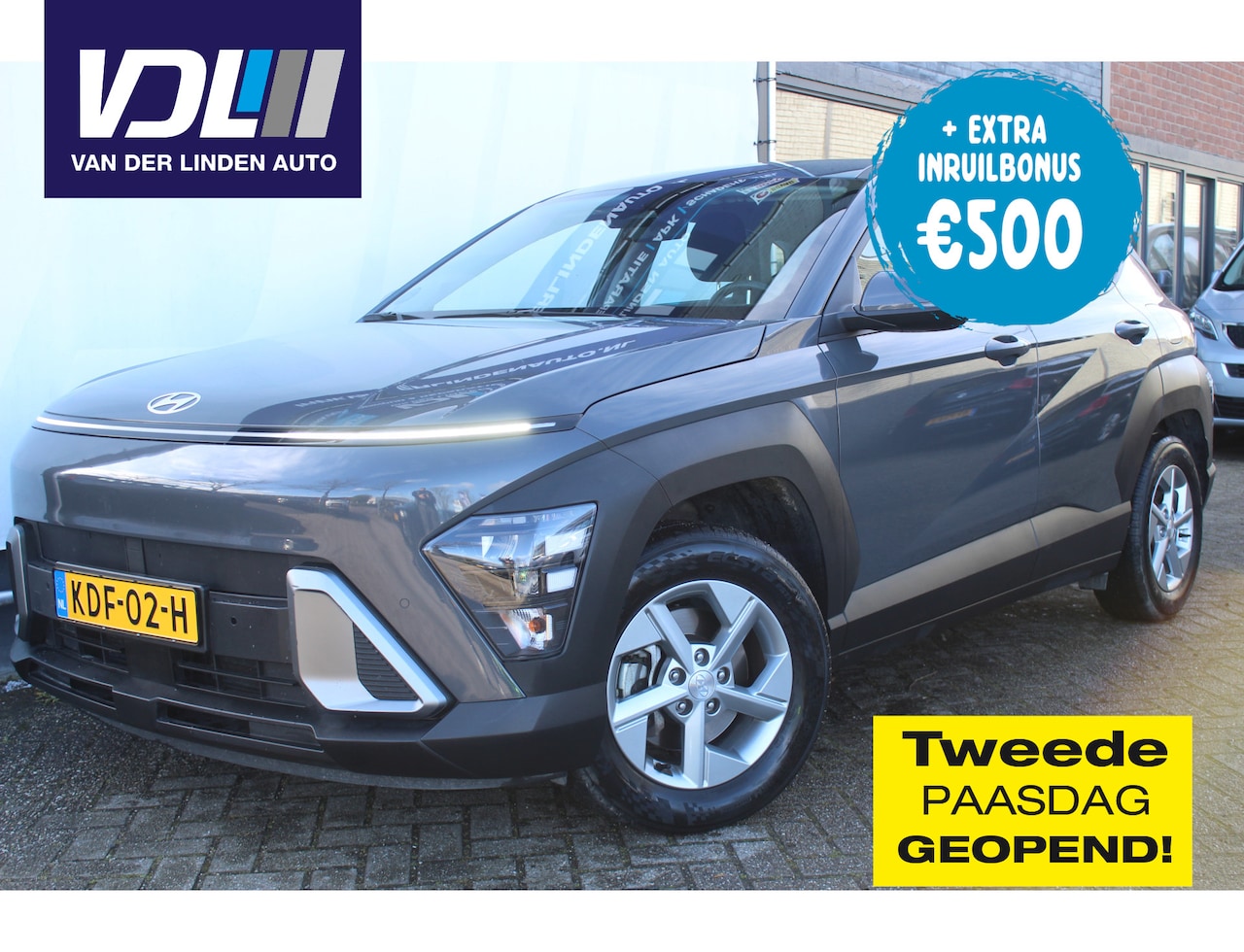 Hyundai Kona - 1.6 GDI HEV Comfort Keyless entry Airco l Cruise control l Navigatie l AppleCarPlay/Androi - AutoWereld.nl