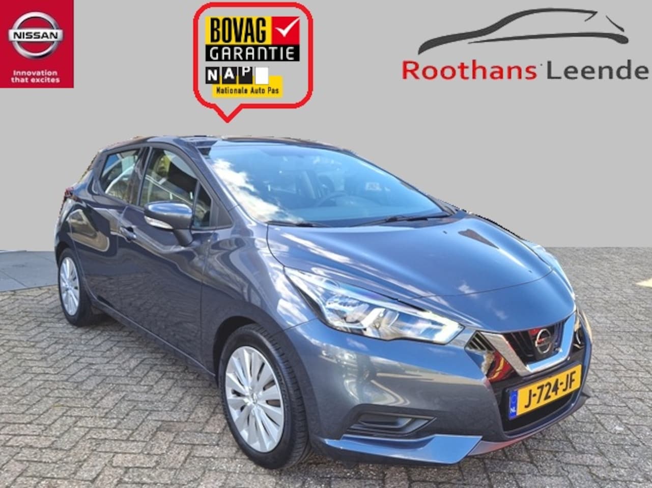 Nissan Micra - 1.0 100PK IG-Turbo Acenta - Apple CarPlay en Android Auto - Trekhaak - AutoWereld.nl