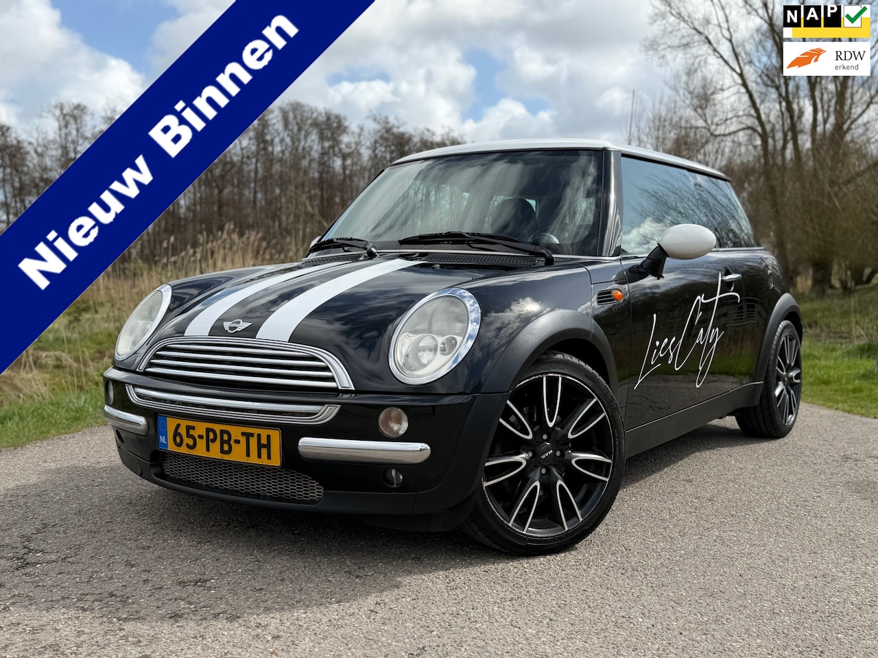 MINI Cooper - Mini 1.6 Pepper Airco 17" Velgen BT/USB/AUX Nieuwe APK - AutoWereld.nl