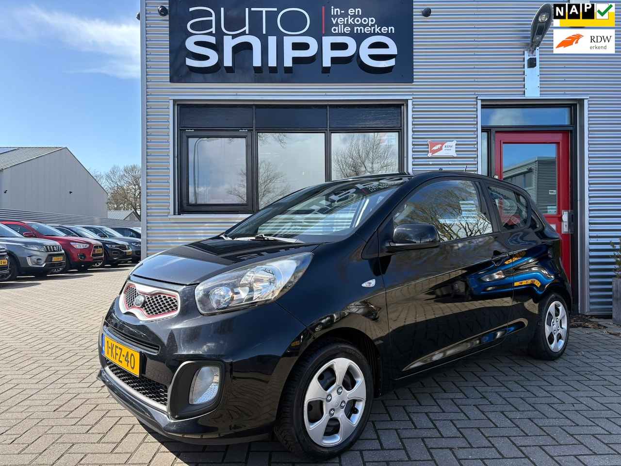 Kia Picanto - 1.0 CVVT ISG Comfort Pack -3DRS.-AIRCO-NAVIGATIE-BLUETOOTH-1STE EIGENAAR-DEALER ONDERHOUDE - AutoWereld.nl