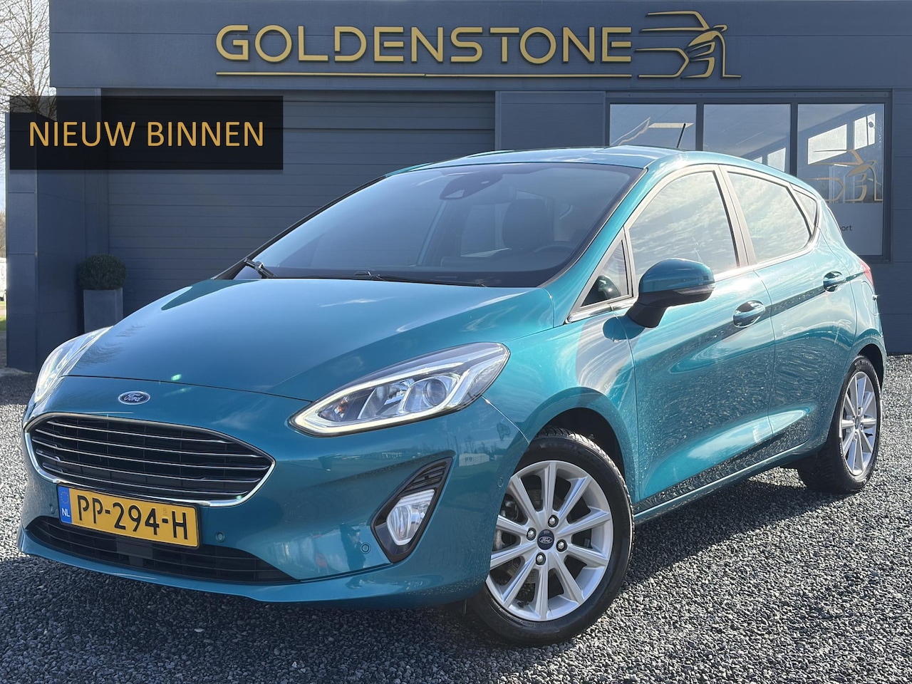 Ford Fiesta - 1.0 EcoBoost Titanium 2e Eigenaar,Navi,Camera,Trekhaak,102pk,B&O Audio,6 Bak,Pdc V+A,Clima - AutoWereld.nl