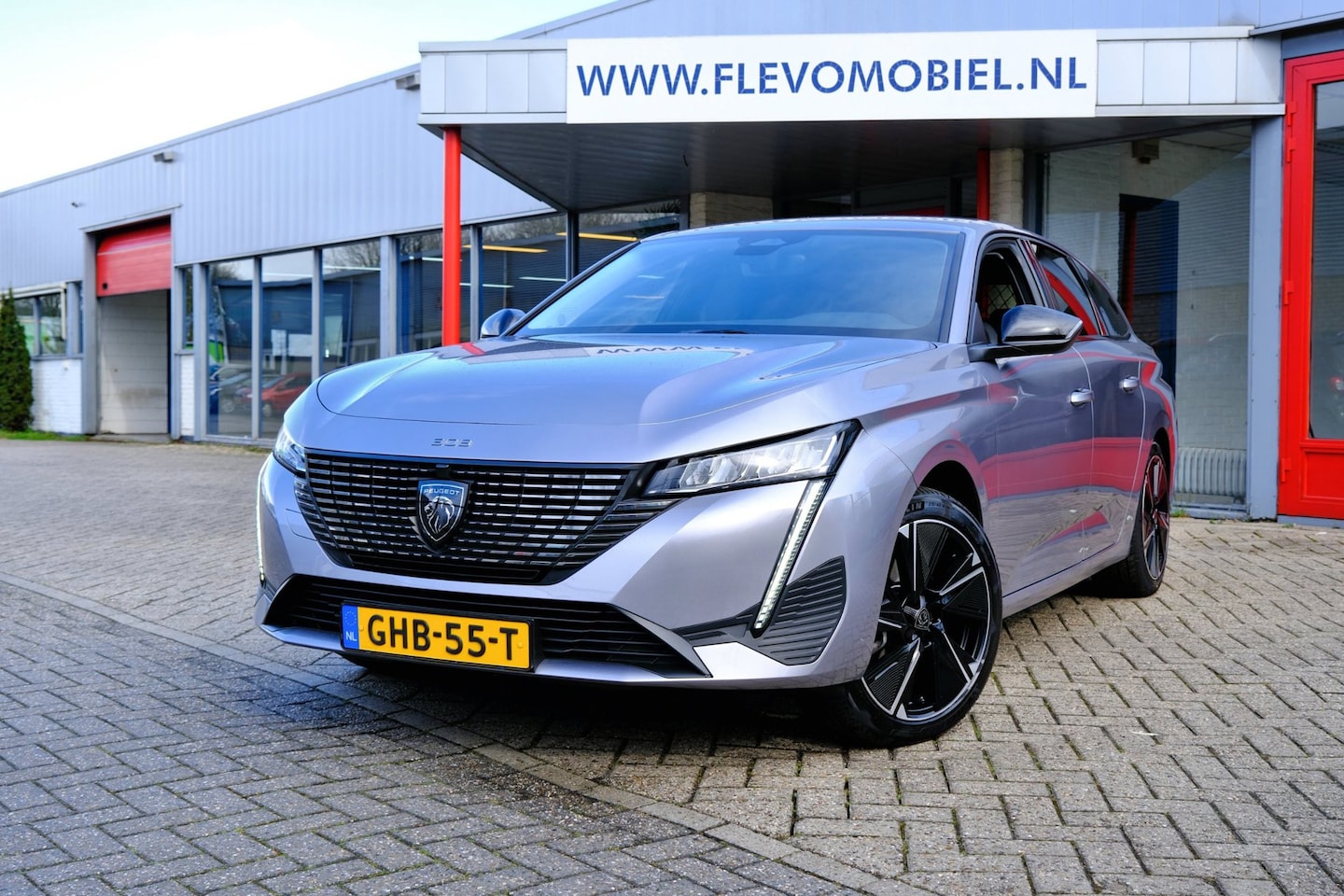 Peugeot e-308 SW - Allure EV 54 kWh Aut. Navi|Half Leder|1e Eig|360Cam|LMV|Adapt.Cruise - AutoWereld.nl