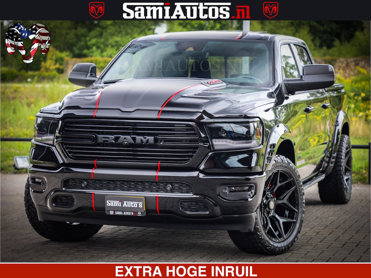 Dodge Ram 1500 - GT HULK PACK Crew Cab Sport 1500 GT EDITION | 5.7 V8 HEMI 4x4 | VIRTUAL COCKPIT | HEAD-UP - AutoWereld.nl