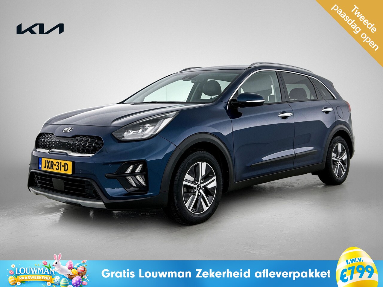 Kia Niro - 1.6 GDi Hybrid DynamicPlusLine | Leder | JBL | Stoelkoeling & Stoelverwarming | Camera | A - AutoWereld.nl