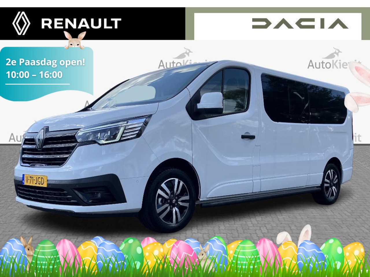 Renault Trafic - 2.0 Blue dCi EDC 170 T29 L2H1 Extra DC - 125th Anniversary - Dubbel Cabine / Alarm / Trekh - AutoWereld.nl