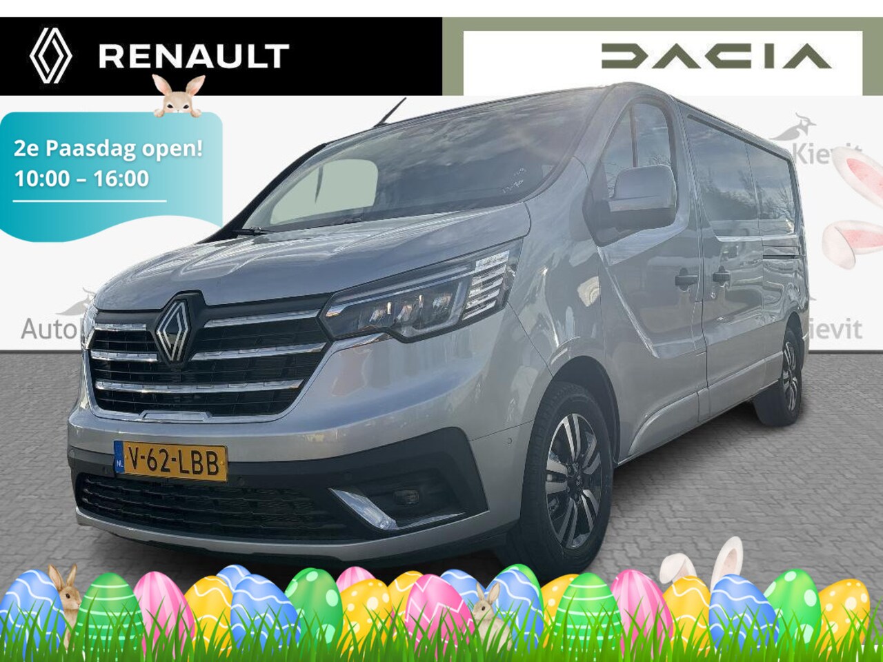 Renault Trafic - 2.0 Blue dCi 170 EDC T30 L2H1 Extra - Zijschuifdeur links - 17" lichtmetalen velgen Noir - - AutoWereld.nl