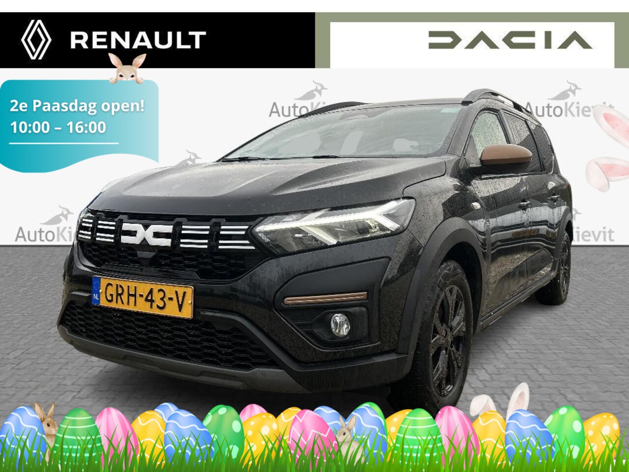 Dacia Jogger - 1.6 Hybrid 140 Extreme 7p. 1.6 Hybrid 140 Extreme 7p. - AutoWereld.nl