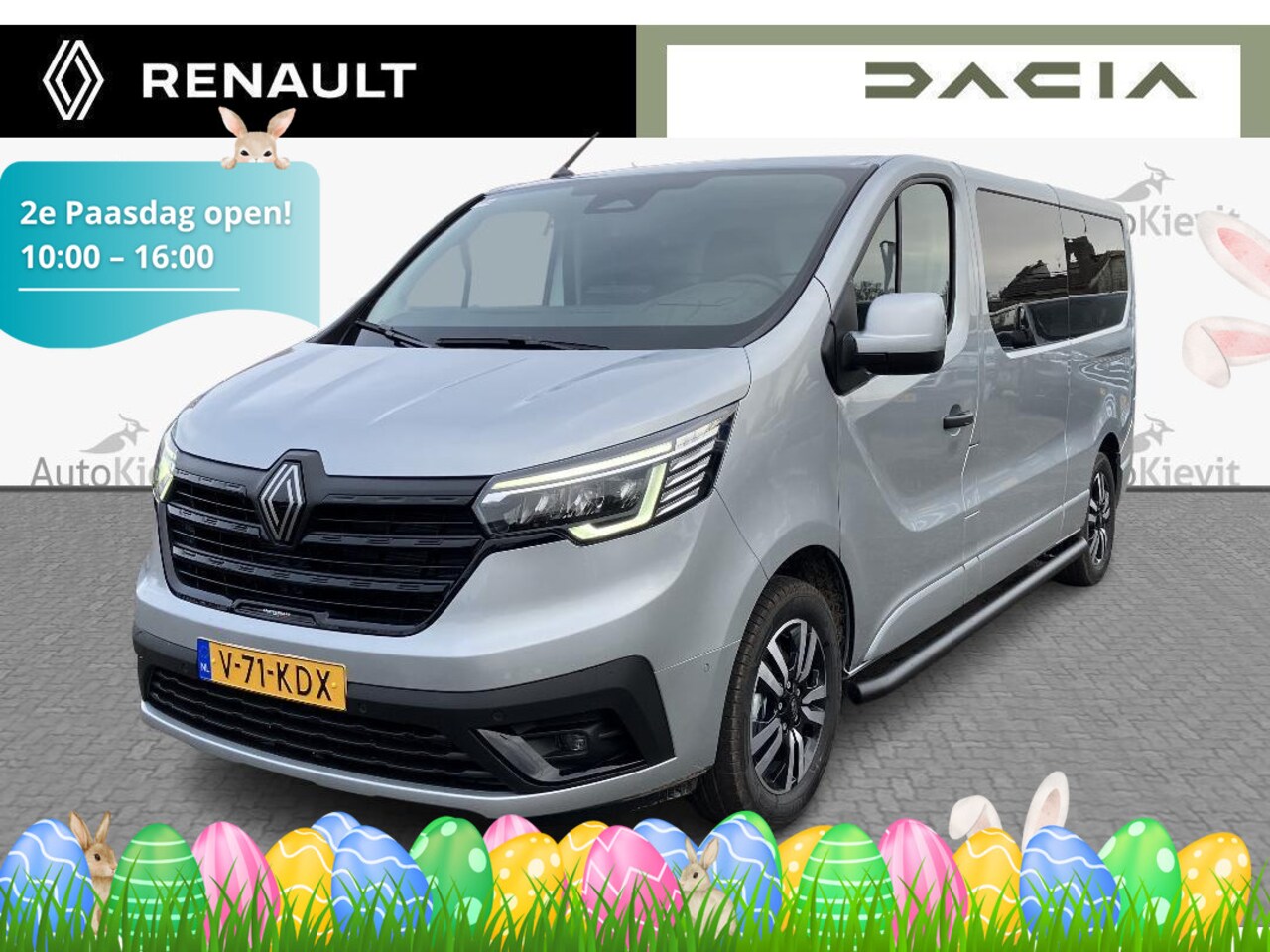 Renault Trafic - 2.0 Blue dCi 150 EDC T30 L2H1 Extra - 125th Anniversary - Alarm / Trekhaak / Reservewiel - AutoWereld.nl