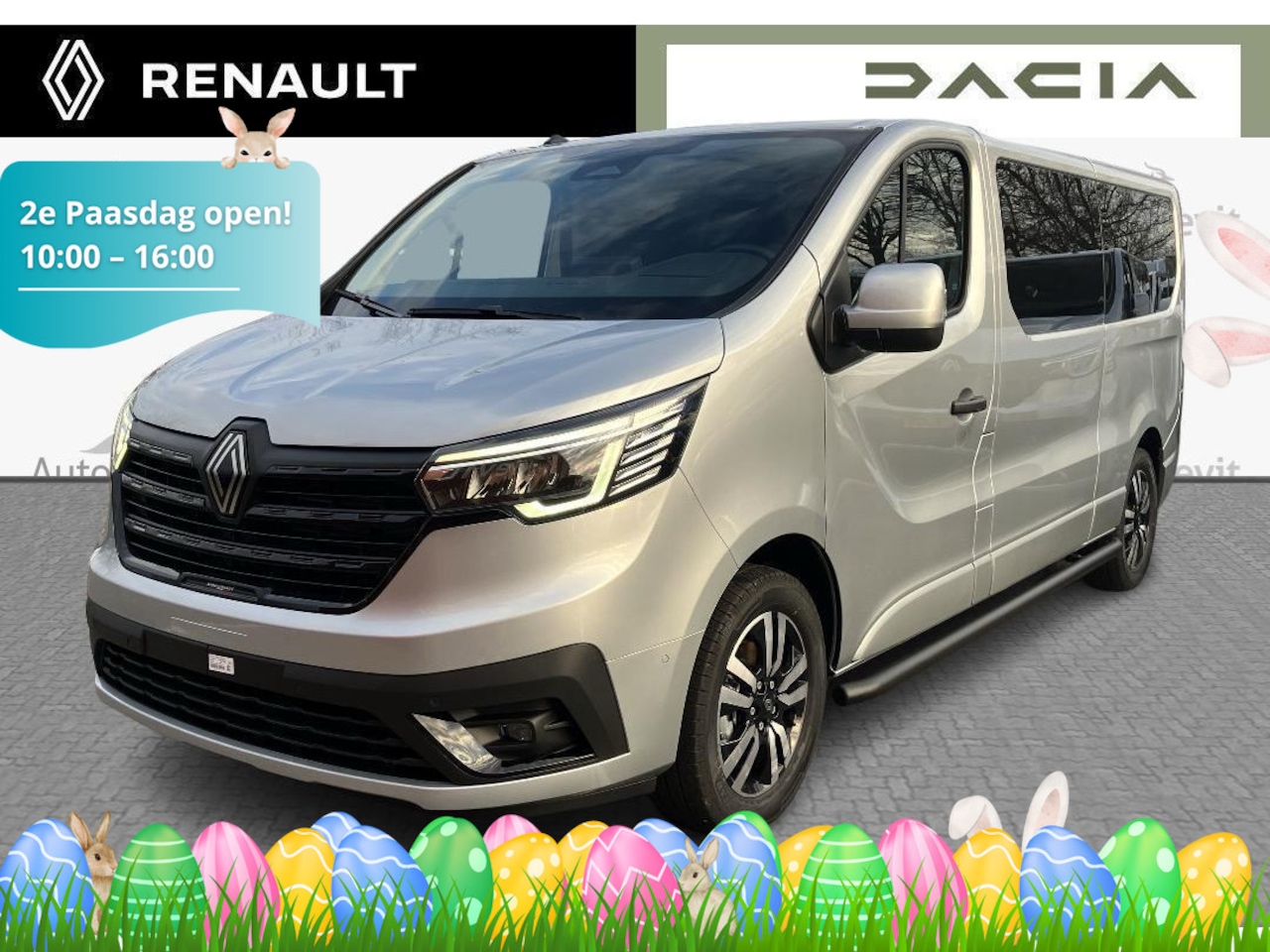 Renault Trafic - 2.0 Blue dC1 150 EDC T30 L2H1 Extra - 125th Anniversary - Alarm / Trekhaak / Reservewiel - AutoWereld.nl