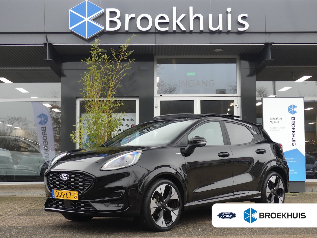 Ford Puma - 1.0 EcoBoost Hybrid 125PK ST-Line X Automaat | PANORAMADAK | ADAPTIVE CRUISE | DODEHOEKDET - AutoWereld.nl
