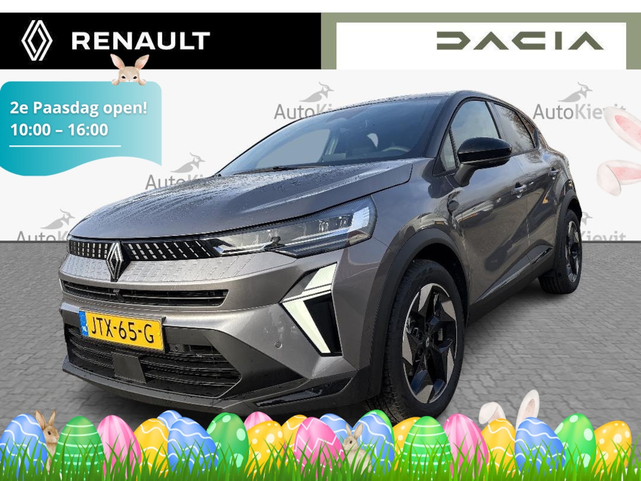 Renault Captur - 1.8 E-Tech full hybrid 160 techno - two-tone kleurstelling, pack winter / pack advanced dr - AutoWereld.nl