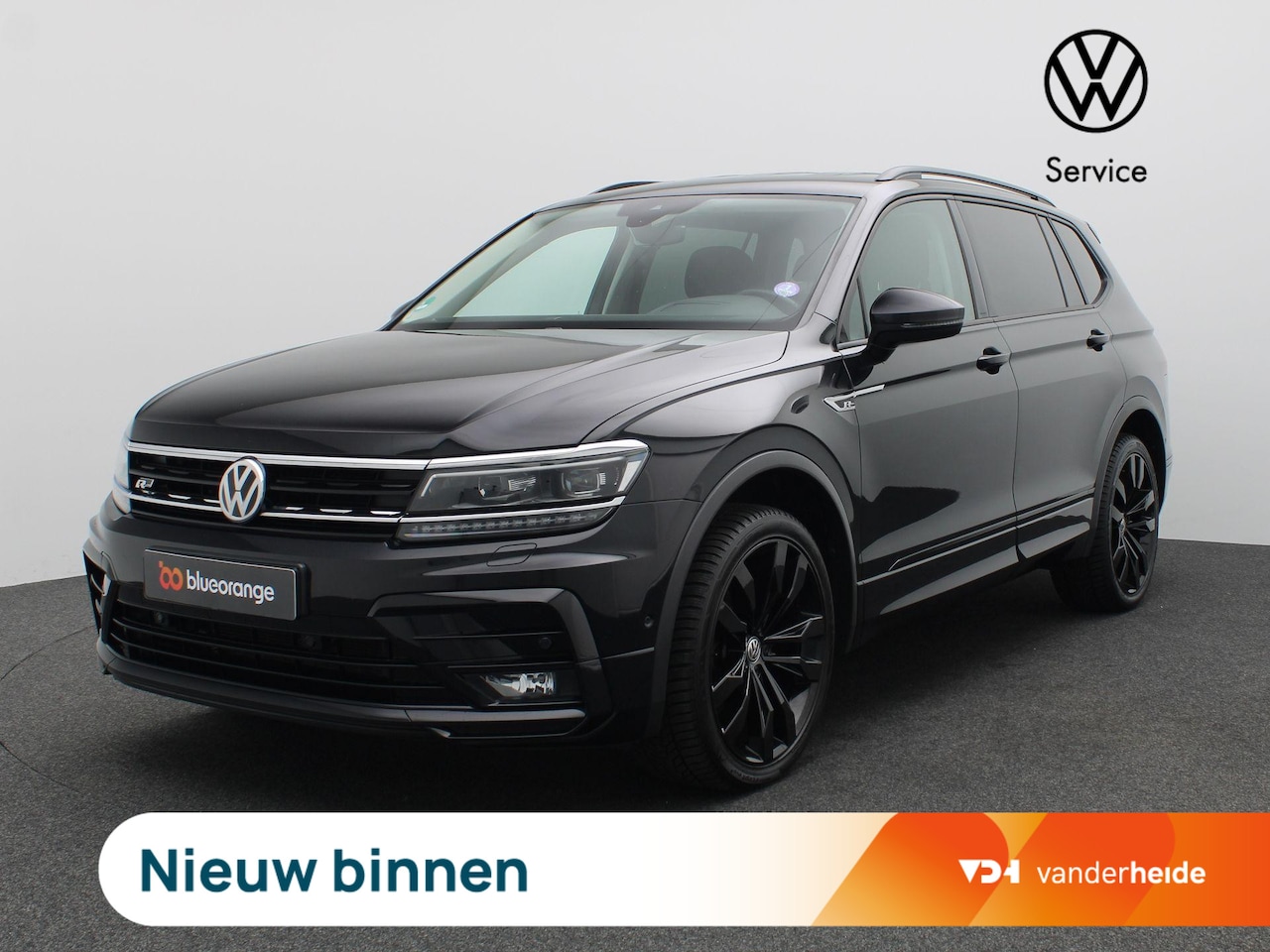 Volkswagen Tiguan Allspace - 1.5 TSI Highline Business R 7p. 150PK DSG Trekhaak, 20", Black Style, Head-Up Display, Ach - AutoWereld.nl