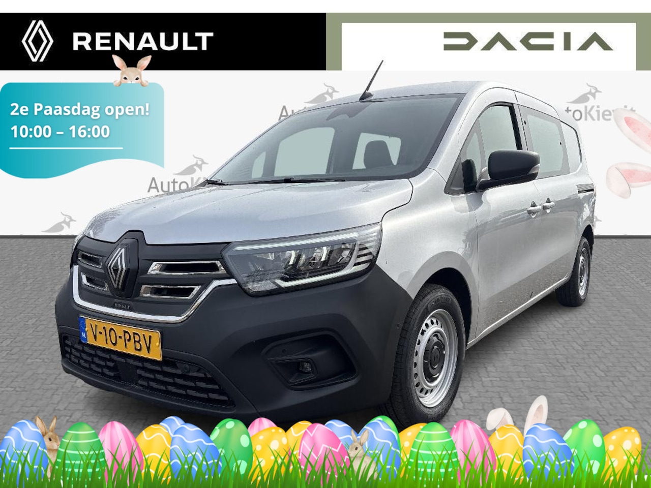 Renault Kangoo E-Tech - Advance L2 44 kWh DC - additionele parkeerhulp / navigatiesysteem - AutoWereld.nl