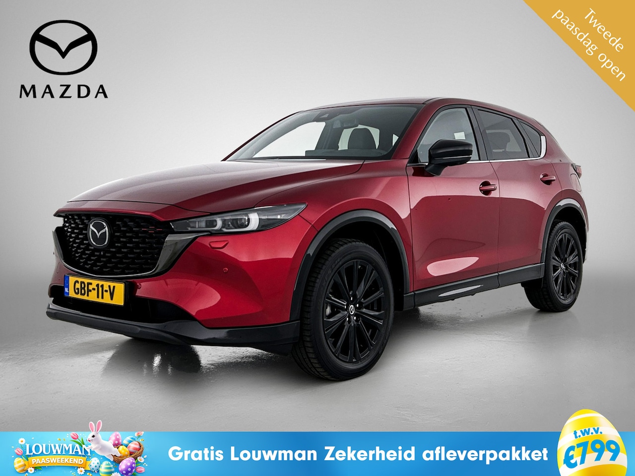 Mazda CX-5 - 2.0 SkyActiv-G M Hybrid 165 Homura Trekhaak | BOSE |  Mazda-paasweekend - AutoWereld.nl