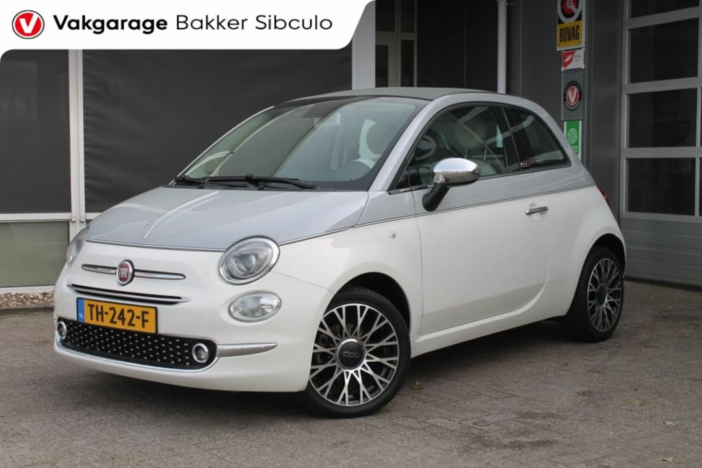Fiat 500 C - 0.9 TA T COLLEZIONE CABRIO CRUISE CLIMA NAVI - AutoWereld.nl