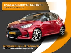 Toyota Yaris - 1.5 HYBRID LAUNCH EDITION BI-TONE NAVI/HALF LEDER/STOELVERW./CAMERA