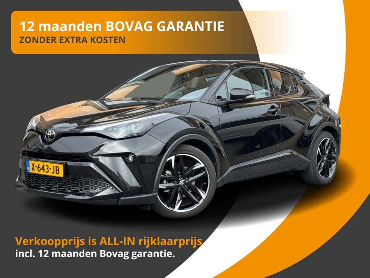 Toyota C-HR - 2.0 HYBRID GR-SPORT TREKHAAK/NL-AUTO/1E EIG./18.000 KM!/10j GARANTIE - AutoWereld.nl