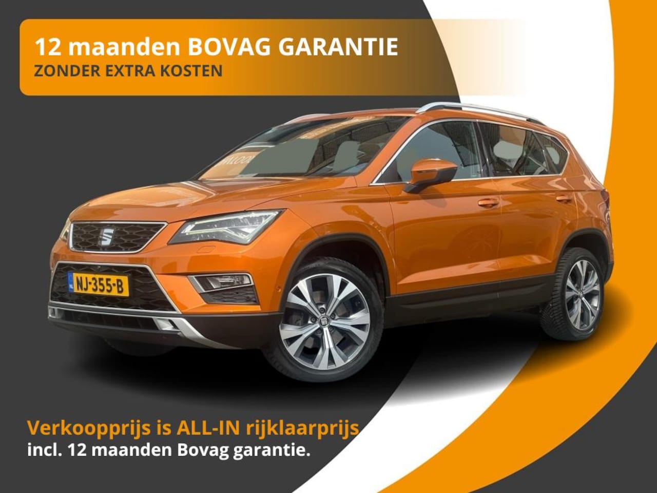SEAT Ateca - 1.4 TSI 150PK AUTOMAAT XCELLENCE NAVI/CARPLAY/NL-AUTO - AutoWereld.nl