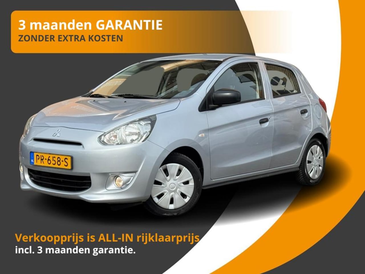 Mitsubishi Space Star - 1.0 ENTRY 5-DEURS/AIRCO/EL.RAMEN/NETTE AUTO! - AutoWereld.nl