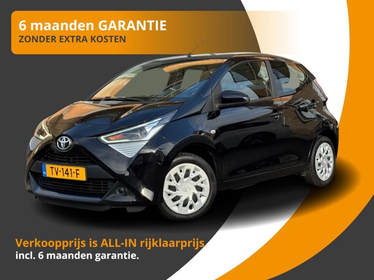Toyota Aygo - 1.0 VVT-I X-PLAY LIMITED 5-DEURS NL-AUTO/AIRCO/CAMERA/BLUETOOTH - AutoWereld.nl