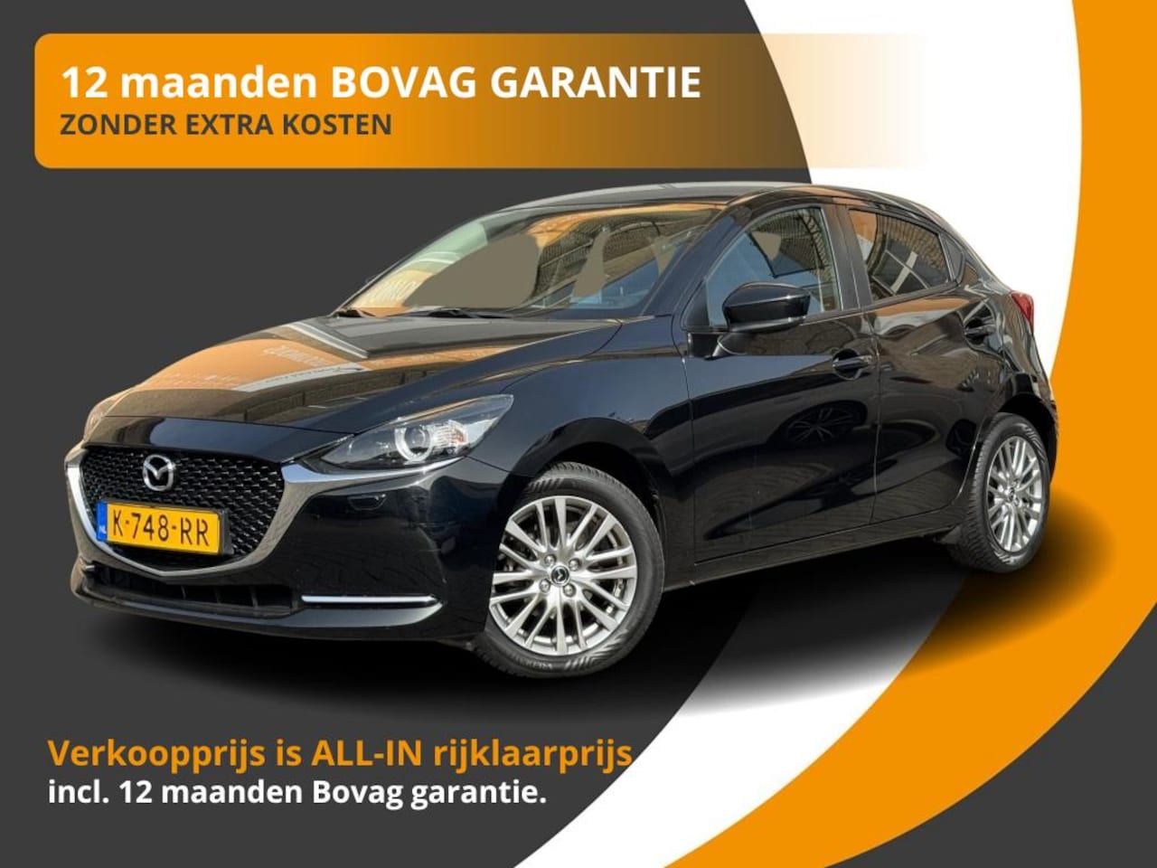 Mazda 2 - 1.5 SKYACTIV-G LUXURY 5-DEURS NAVI/LED/CRUISE/CAMERA/NL-AUTO/1E EIG. - AutoWereld.nl