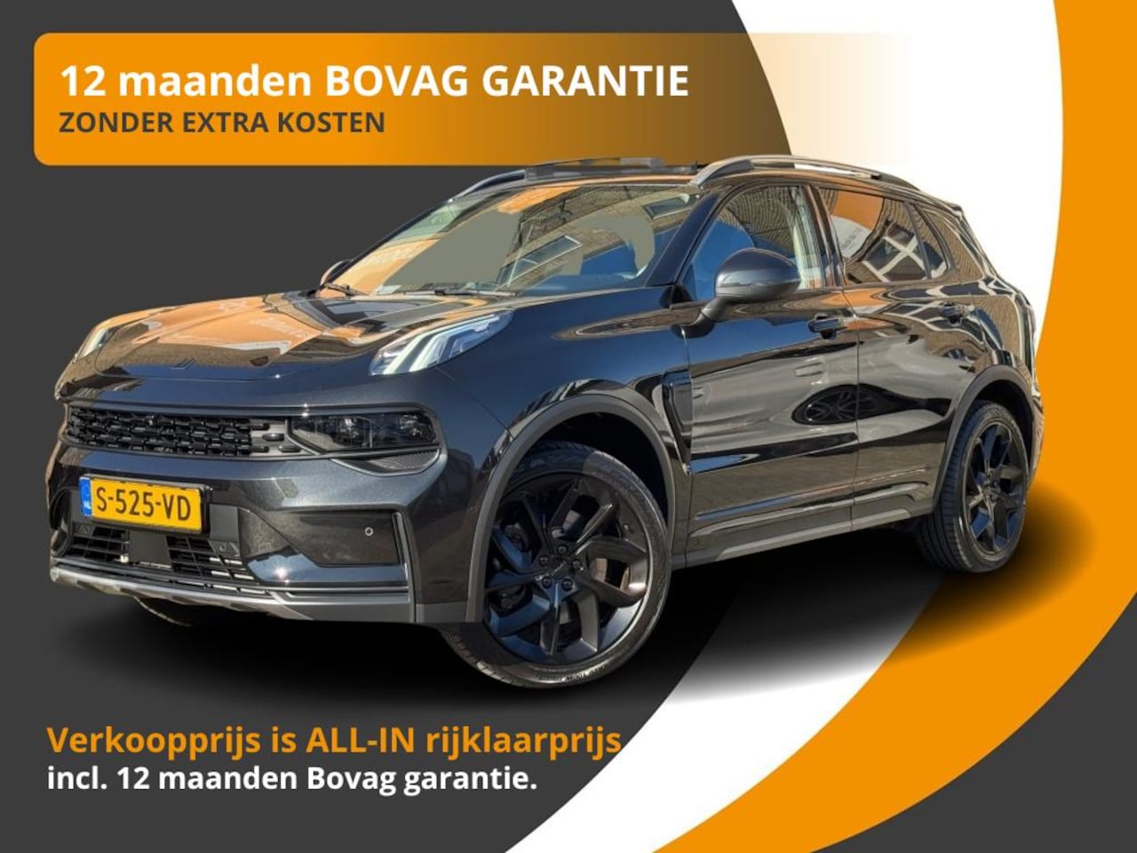 Lynk & Co 01 - 1.5 PHEV 261PK BLACK-EDITION PANO/ACC/LMV/360CAMERA/NL-AUTO - AutoWereld.nl