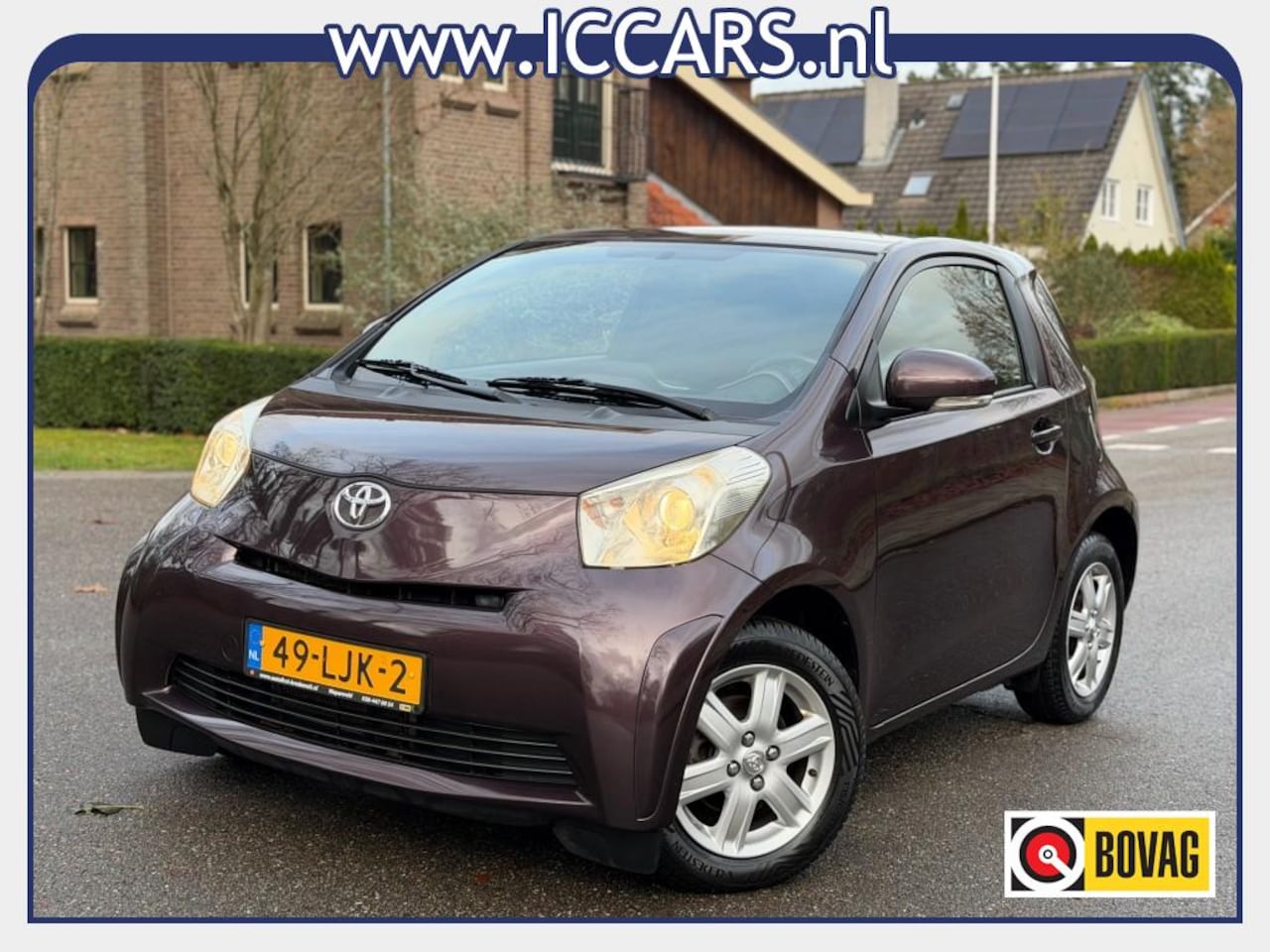 Toyota iQ - 1.0 VVTI - Airco - Lm velgen - APK 05-2026 !!! - AutoWereld.nl