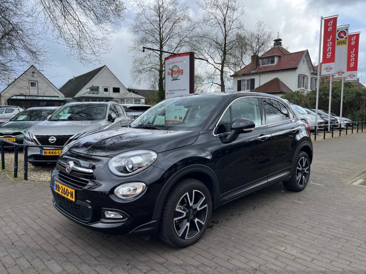 Fiat 500 X - 1.4 T LOUNGE AUTOMAAT / NAVI / CRUISE CTR. / AFN. TREKHAAK / KEYLESS - AutoWereld.nl