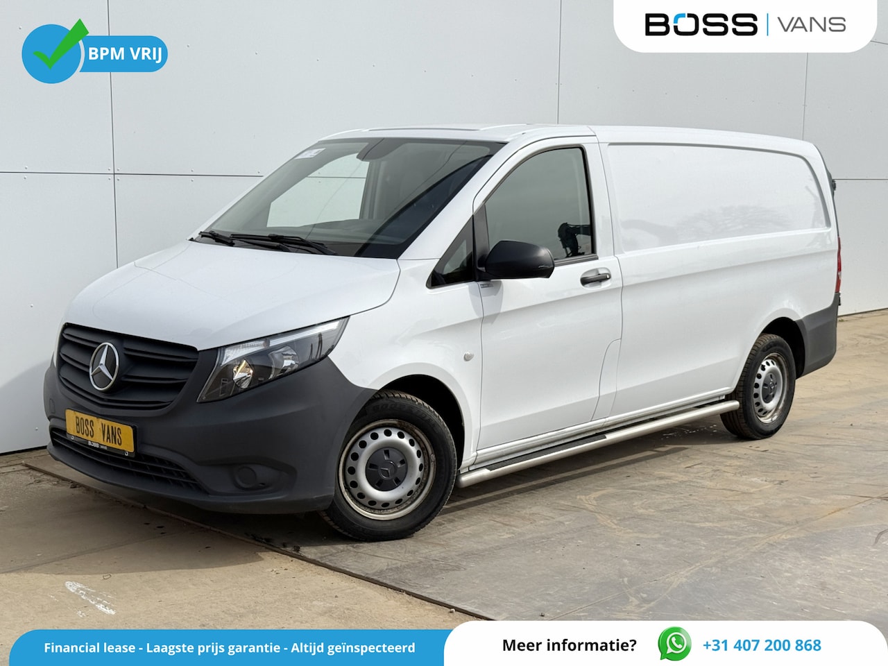 Mercedes-Benz Vito - 114 CDI 1.9 CDI Automaat L2H1 Trekhaak Climate Control Adaptieve Cruise Carplay Stoelverwa - AutoWereld.nl